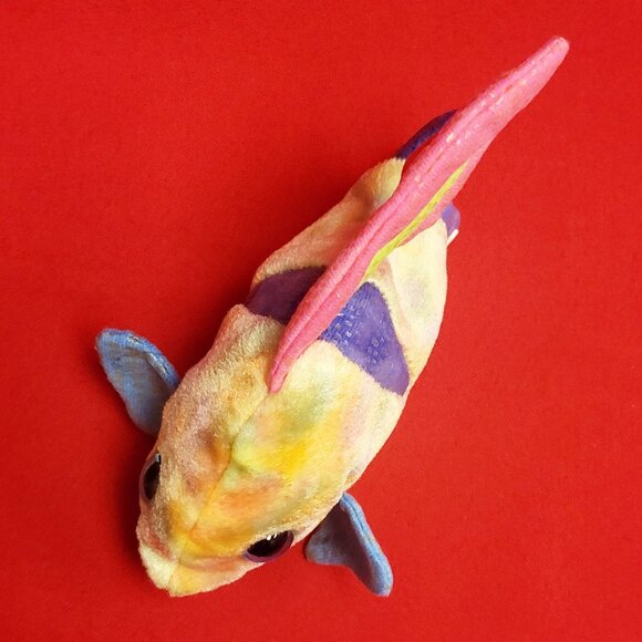 Ty Beanie Babies Aruba The Angel Fish 2000 Animal Plush Stuff Toy - Picture 4 of 12